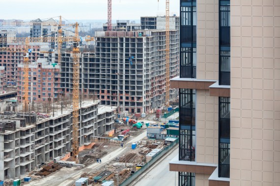 Объем ввода жилья в центре Москвы за год вырос на треть