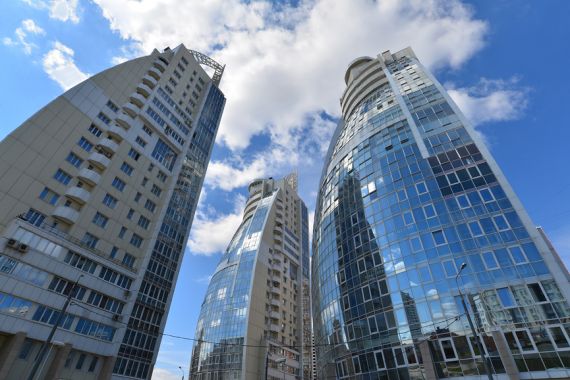 За 8 месяцев в России построили 45 млн кв. м жилья