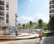 1-комнатная квартира площадью 37.5 кв.м в «Гринада», Феодосийская улица, 1к1 | цена 4 987 332 руб. | www.metrprice.ru