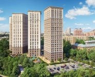 1-комнатная квартира площадью 42.68 кв.м, улица Берзарина, 28 | цена 8 300 000 руб. | www.metrprice.ru