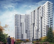 2-комнатная квартира площадью 34.1 кв.м, улица Бутлерова, 7Б | цена 5 456 000 руб. | www.metrprice.ru