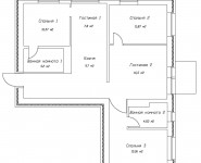 5-комнатная квартира площадью 87 кв.м в ЖК "Эдальго", микрорайон Эдальго, 3 | цена 14 500 000 руб. | www.metrprice.ru