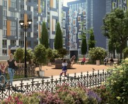 1-комнатная квартира площадью 41.3 кв.м, Дмитровское шоссе, 107с3Б | цена 5 157 000 руб. | www.metrprice.ru