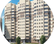 1-комнатная квартира площадью 29.8 кв.м, микрорайон Новое Пушкино, к9 | цена 1 771 616 руб. | www.metrprice.ru