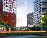 1-комнатная квартира площадью 43.1 кв.м, Автозаводская улица, 23к3 | цена 7 856 960 руб. | www.metrprice.ru