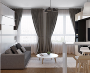 2-комнатная квартира площадью 44.28 кв.м в Микрорайон "Домашний", Донецкая улица, 30с29 | цена 5 911 291 руб. | www.metrprice.ru