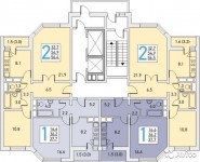 1-комнатная квартира площадью 37.7 кв.м, улица Курыжова, 18к1 | цена 2 100 000 руб. | www.metrprice.ru