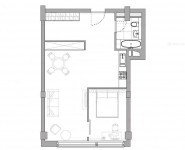 2-комнатная квартира площадью 54.5 кв.м, Нижняя Красносельская, 35с49 | цена 14 990 000 руб. | www.metrprice.ru