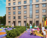 1-комнатная квартира площадью 42.68 кв.м, улица Берзарина, 28 | цена 8 300 000 руб. | www.metrprice.ru