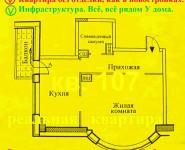 1-комнатная квартира площадью 47.3 кв.м, Псковская улица, 9к1 | цена 7 290 000 руб. | www.metrprice.ru