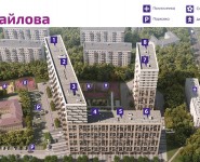 1-комнатная квартира площадью 37.9 кв.м в ЖК «Михайлова, 31», улица Михайлова, 31 | цена 5 582 020 руб. | www.metrprice.ru