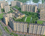 1-комнатная квартира площадью 37.4 кв.м, улица Гагарина, 38А | цена 3 342 249 руб. | www.metrprice.ru