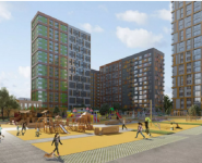 1-комнатная квартира площадью 26.5 кв.м в ЖК "Петра Алексеева", улица Петра Алексеева, 12 | цена 5 358 193 руб. | www.metrprice.ru