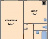 1-комнатная квартира площадью 40 кв.м, Новокосинская улица, 20к1 | цена 5 700 000 руб. | www.metrprice.ru