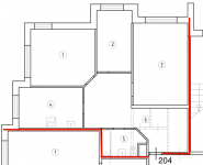3-комнатная квартира площадью 85.2 кв.м, радужная 9 | цена 10 224 000 руб. | www.metrprice.ru