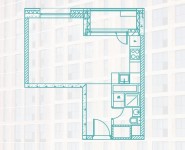 1-комнатная квартира площадью 29.5 кв.м, Каширское шоссе, 65 | цена 3 953 000 руб. | www.metrprice.ru