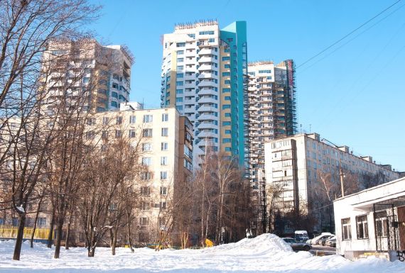 За февраль в Москве ввели почти 300 тыс. кв. м жилой недвижимости