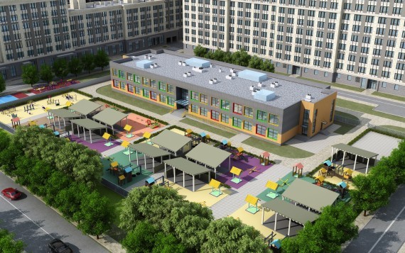 В жилом квартале «Наследие» построят детский сад на 220 мест