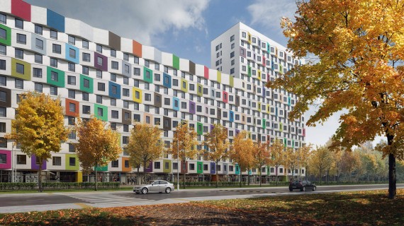 Власти Москвы согласовали строительство корпусов ЖК с фасадами 45 разных оттенков