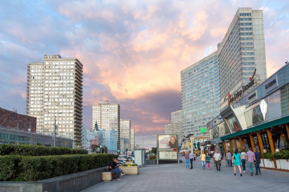 Каждый пятый объект на рынке аренды элитного жилья Москвы находится в районе Арбат-Кропоткинская