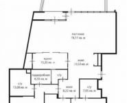 4-комнатная квартира площадью 249.3 кв.м в ЖК "Crystal House", Коробейников пер., 1 | цена 319 000 000 руб. | www.metrprice.ru