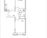 2-комнатная квартира площадью 54.8 кв.м, Дружбы, 47 | цена 4 945 700 руб. | www.metrprice.ru