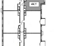 1-комнатная квартира площадью 45 кв.м, Рязанский переулок , д. 13 | цена 15 181 760 руб. | www.metrprice.ru