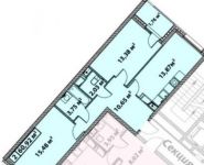 1-комнатная квартира площадью 19.8 кв.м в ЖК "Эталон-Сити", | цена 3 187 800 руб. | www.metrprice.ru