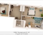 3-комнатная квартира площадью 65.2 кв.м, Ленинского Комсомола, 64 | цена 4 335 800 руб. | www.metrprice.ru