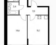 1-комнатная квартира площадью 41 кв.м, Путилковское ш | цена 4 300 000 руб. | www.metrprice.ru