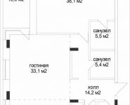 3-комнатная квартира площадью 125 кв.м, Согласия, 9/1 | цена 39 600 000 руб. | www.metrprice.ru