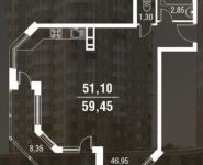 2-комнатная квартира площадью 59 кв.м, Мичуринский 2-й туп., 4 | цена 4 815 450 руб. | www.metrprice.ru