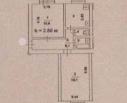 2-комнатная квартира площадью 56 кв.м, Варшавское ш., 62К1 | цена 9 800 000 руб. | www.metrprice.ru