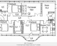 4-комнатная квартира площадью 116 кв.м, Золоторожский Вал, 11, стр. 9, корп.9 | цена 21 430 319 руб. | www.metrprice.ru