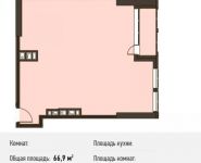 3-комнатная квартира площадью 66.9 кв.м, Новодмитровская ул., 5А | цена 11 881 440 руб. | www.metrprice.ru