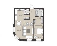 1-комнатная квартира площадью 77.5 кв.м, Весковский переулок, 3 | цена 65 681 250 руб. | www.metrprice.ru