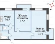 2-комнатная квартира площадью 65 кв.м в ЖК "Gazoil Park",  | цена 5 200 000 руб. | www.metrprice.ru