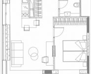 2-комнатная квартира площадью 40.24 кв.м, 1-я улица Леонова, 1 | цена 8 895 052 руб. | www.metrprice.ru