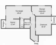 3-комнатная квартира площадью 87 кв.м, Фрунзенская наб., 28 | цена 65 000 000 руб. | www.metrprice.ru