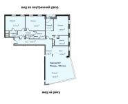 5-комнатная квартира площадью 189.2 кв.м в МФК "Barkli Plaza", Пречистенская наб., 17 | цена 333 200 000 руб. | www.metrprice.ru