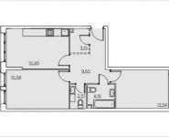 2-комнатная квартира площадью 65 кв.м, Николо-Хованская ул, 12к1 | цена 5 921 100 руб. | www.metrprice.ru