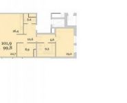 2-комнатная квартира площадью 105 кв.м, Льва Толстого ул., 23/7КД | цена 65 000 000 руб. | www.metrprice.ru