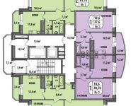 1-комнатная квартира площадью 37.6 кв.м, Чечёрский проезд, 122, корп.1 | цена 4 825 486 руб. | www.metrprice.ru