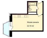 1-комнатная квартира площадью 28 кв.м, Ясная ул., 7 | цена 2 365 000 руб. | www.metrprice.ru