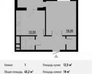 2-комнатная квартира площадью 74.2 кв.м, Берзарина ул., 28 | цена 13 212 943 руб. | www.metrprice.ru