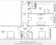 3-комнатная квартира площадью 98 кв.м, Шелепихинская набережная, влд 34, корп.2 | цена 28 350 900 руб. | www.metrprice.ru