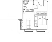 2-комнатная квартира площадью 28.6 кв.м в Лофт-проект "Kleinhouse", Красносельская Нижн. улица, д.35 | цена 10 713 412 руб. | www.metrprice.ru