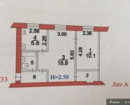 2-комнатная квартира площадью 45 кв.м, Красной Армии пр-т, 203А | цена 2 650 000 руб. | www.metrprice.ru