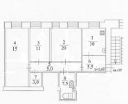 3-комнатная квартира площадью 82 кв.м, Матросская Тишина ул., 237 | цена 14 400 000 руб. | www.metrprice.ru