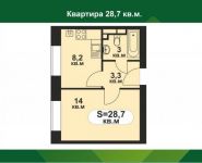 1-комнатная квартира площадью 28 кв.м, Мечта бул., 10 | цена 1 960 000 руб. | www.metrprice.ru